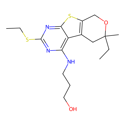 C17H25N3O2S2 structure