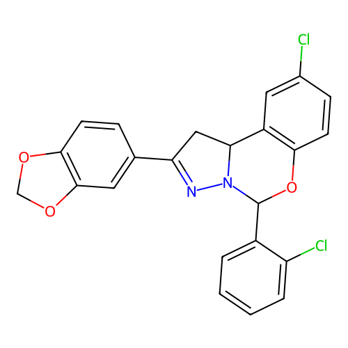 C23H16Cl2N2O3 structure