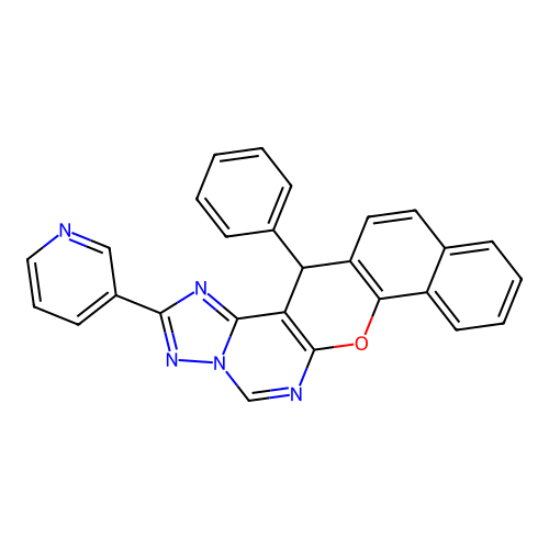 C27H17N5O structure