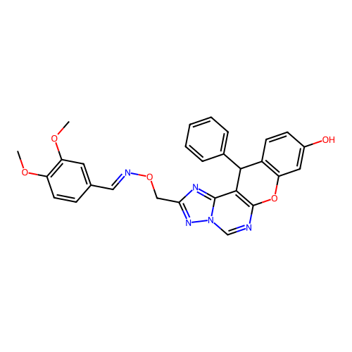 C28H23N5O5 structure
