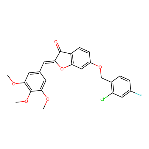 C25H20ClFO6 structure