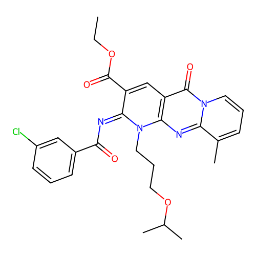 C28H29ClN4O5 structure