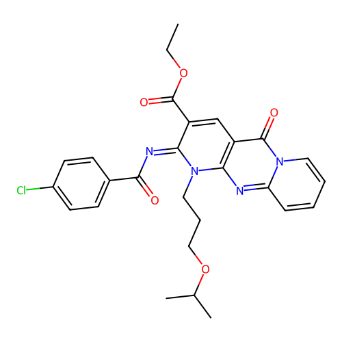 C27H27ClN4O5 structure