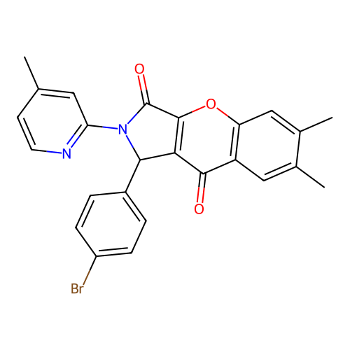 C25H19BrN2O3 structure