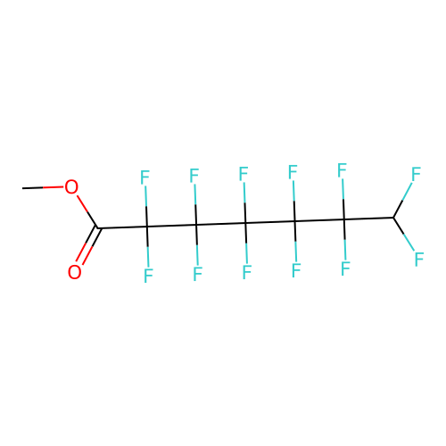 Methyl 7H-perfluoroheptanoate structure