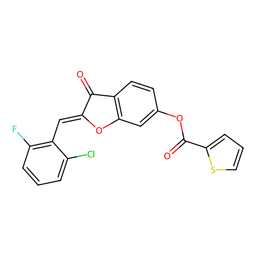 C20H10ClFO4S structure