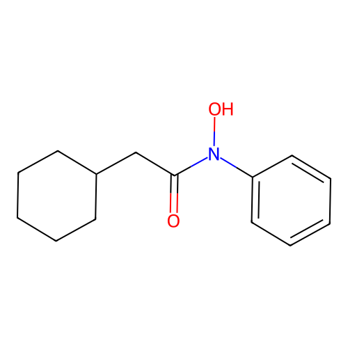 2-Cyclohexyl-N-hydroxy-N-phenyl-acetamide structure