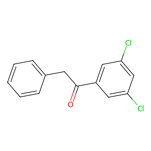 1-(3,5-Dichlorophenyl)-2-phenylethanone structure