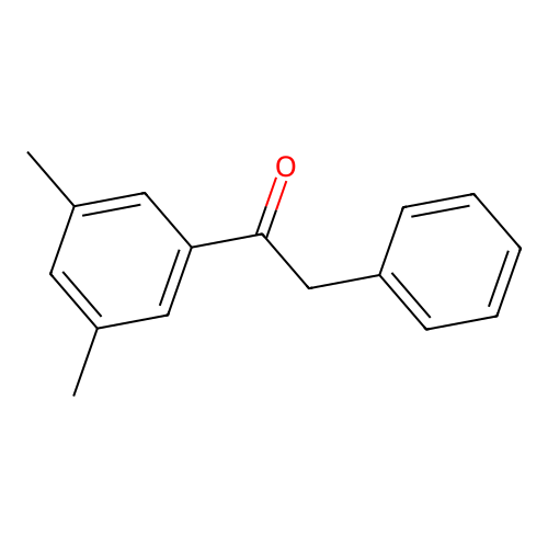 1-(3,5-Dimethylphenyl)-2-phenylethanone structure