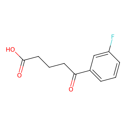 5-(3-Fluorophenyl)-5-oxovaleric acid structure