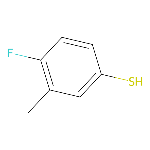 4-Fluoro-3-methylbenzene-1-thiol structure