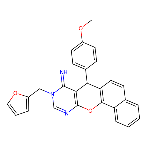 C27H21N3O3 structure