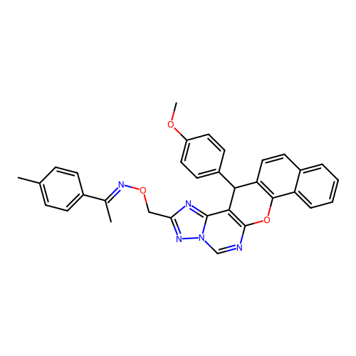 C33H27N5O3 structure