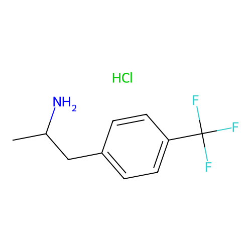 1-[4-(Trifluoromethyl)phenyl]propan-2-amine hydrochloride structure