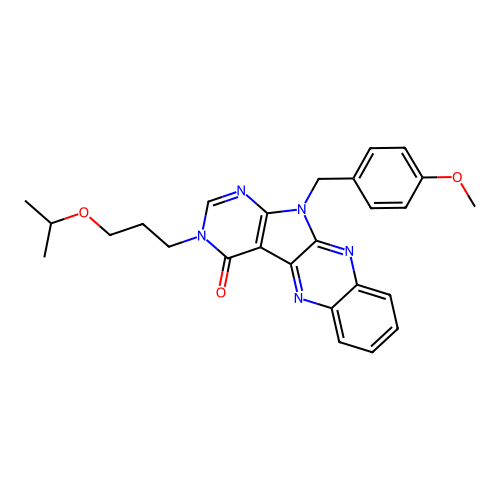 C26H27N5O3 structure