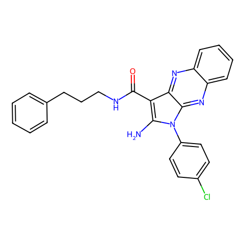 C26H22ClN5O structure