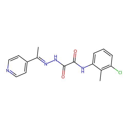 C16H15ClN4O2 structure