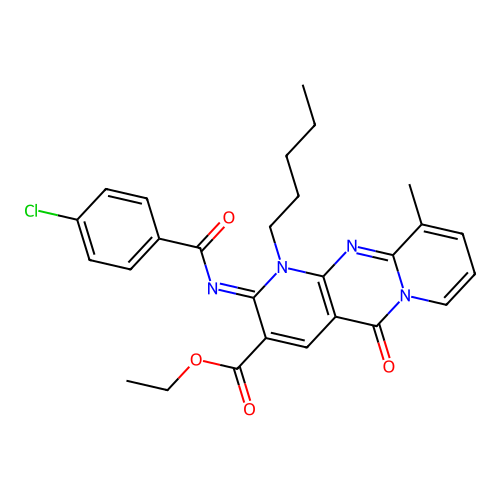 C27H27ClN4O4 structure