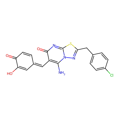 C19H13ClN4O3S structure