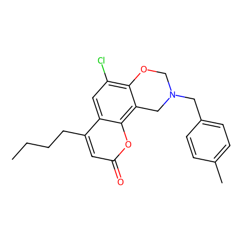 C23H24ClNO3 structure