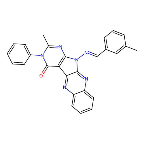 C27H20N6O structure