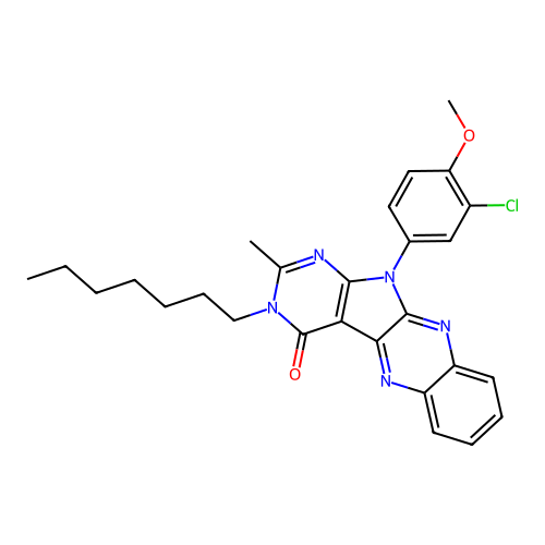 C27H28ClN5O2 structure
