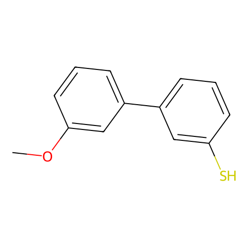 3-(3-Methoxyphenyl)thiophenol structure