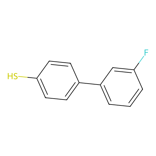4-(3-Fluorophenyl)thiophenol structure