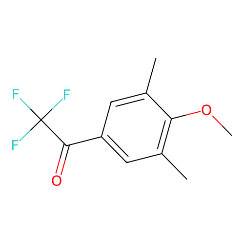 2,2,2-Trifluoro-1-(4-methoxy-3,5-dimethylphenyl)ethanone structure