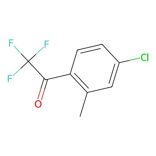 4'-Chloro-2'-methyl-2,2,2-trifluoroacetophenone structure