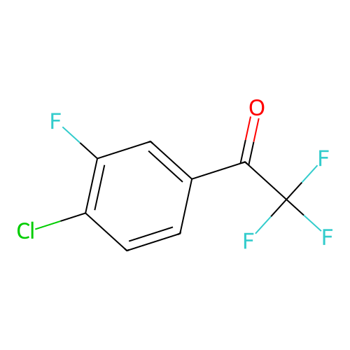 4'-Chloro-2,2,2,3'-tetrafluoroacetophenone structure