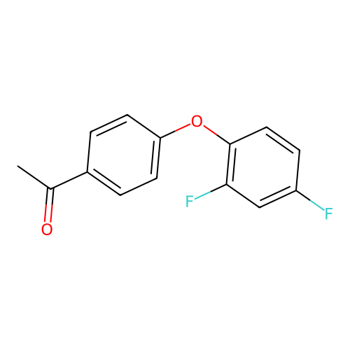 4'-(2,4-Difluorophenoxy)acetophenone structure