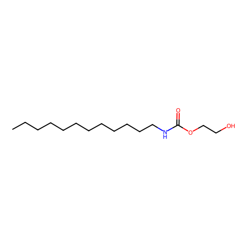 2-Hydroxyethyl dodecylcarbamate structure