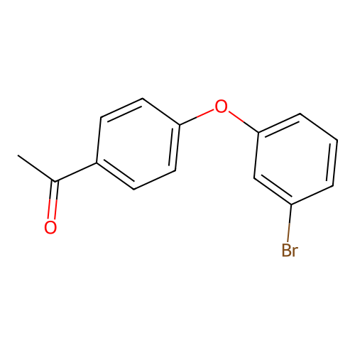 4'-(3-Bromophenoxy)acetophenone structure