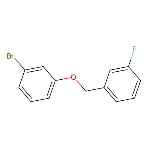 3-(3-Fluorobenzyloxy)-bromobenzene structure