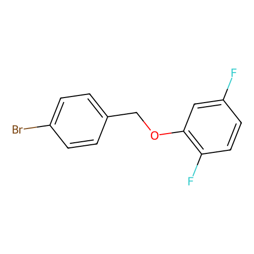 1-(4-Bromobenzyloxy)-2,5-difluorobenzene structure