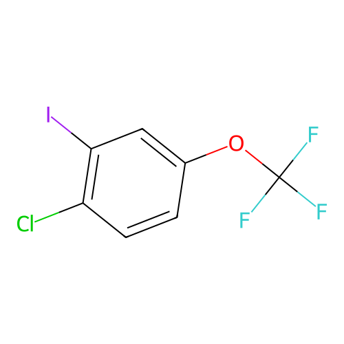 1-Chloro-2-iodo-4-(trifluoromethoxy)benzene structure