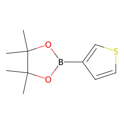 4,4,5,5-Tetramethyl-2-(thiophen-3-yl)-1,3,2-dioxaborolane structure