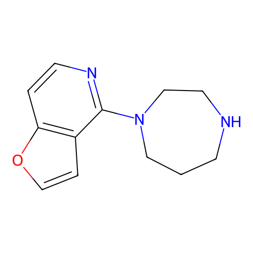 4-(1,4-Diazepan-1-yl)furo[3,2-c]pyridine structure