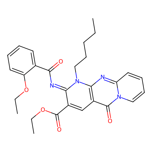 C28H30N4O5 structure