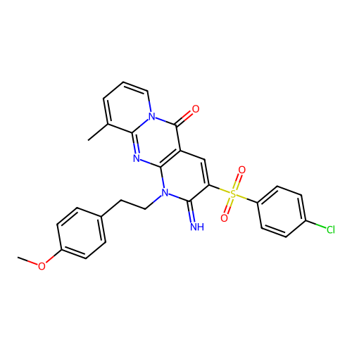 C27H23ClN4O4S structure