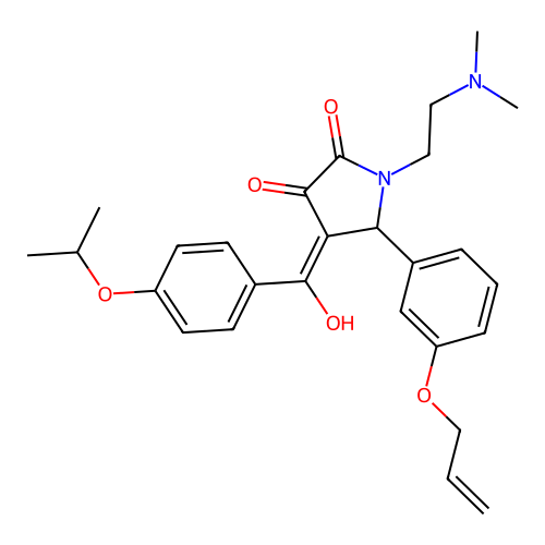 C27H32N2O5 structure