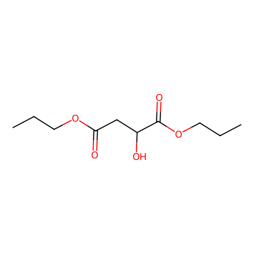 Dipropyl malate structure