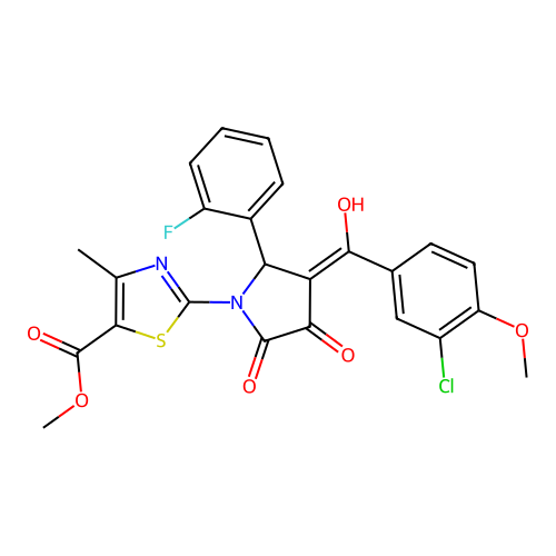 C24H18ClFN2O6S structure