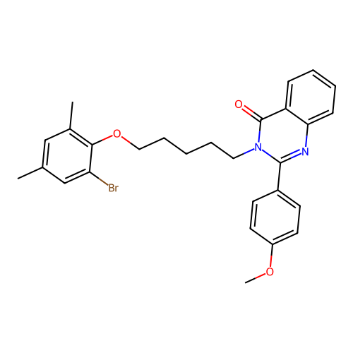 C28H29BrN2O3 structure