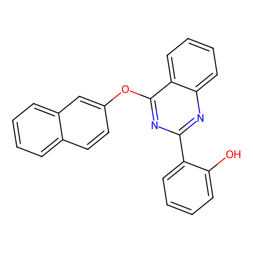 2-[4-(Naphthalen-2-yloxy)quinazolin-1-ium-2-yl]phenolate structure