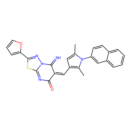 C26H19N5O2S structure