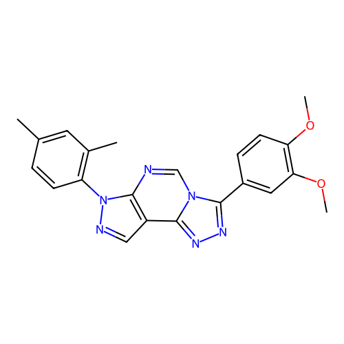 C22H20N6O2 structure