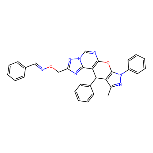 C30H23N7O2 structure