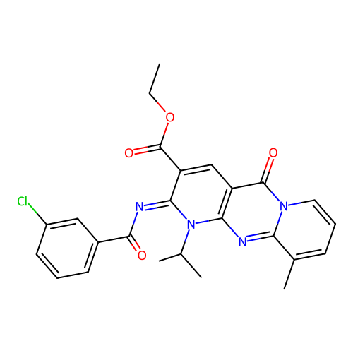 C25H23ClN4O4 structure